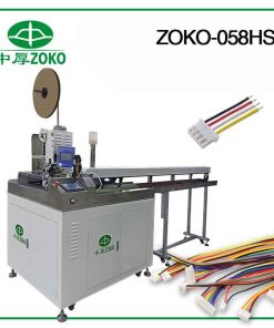 ZOKO-058HS Automatic 5 Wires One Side  Housing Insertion One Side Tinning