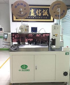 ZOKO-903 Automatic Multi-core Cable 2 Sides Crimping And Shrink Tube Insertion Machine 