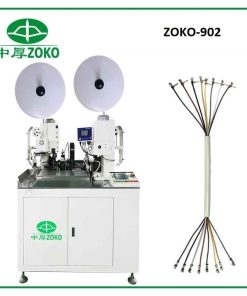 ZOKO-902 Automatic Multi Core Cable Stripping And Crimping Machine