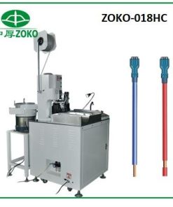 ZOKO-018HC Automatic One Side Crimping And Sleeves Insertion Machine