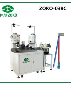 ZOKO-038C Two Wires Combined Crimping Machine With Sleeve Insertion