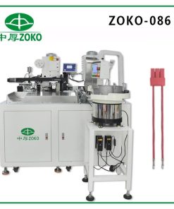 ZOKO-086 Automatic Both Sides Crimping And One Side Housing Insertion Machine