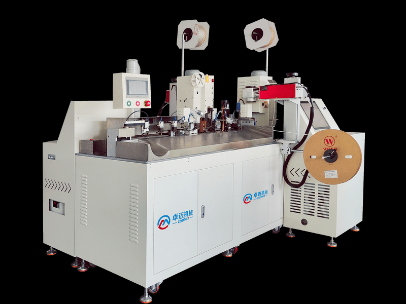 Full-automatic double-threading number tube single baking terminal machine