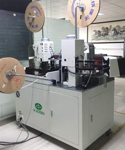 ZOKO-903 Automatic Multi-core Cable 2 Sides Crimping And Shrink Tube Insertion Machine 